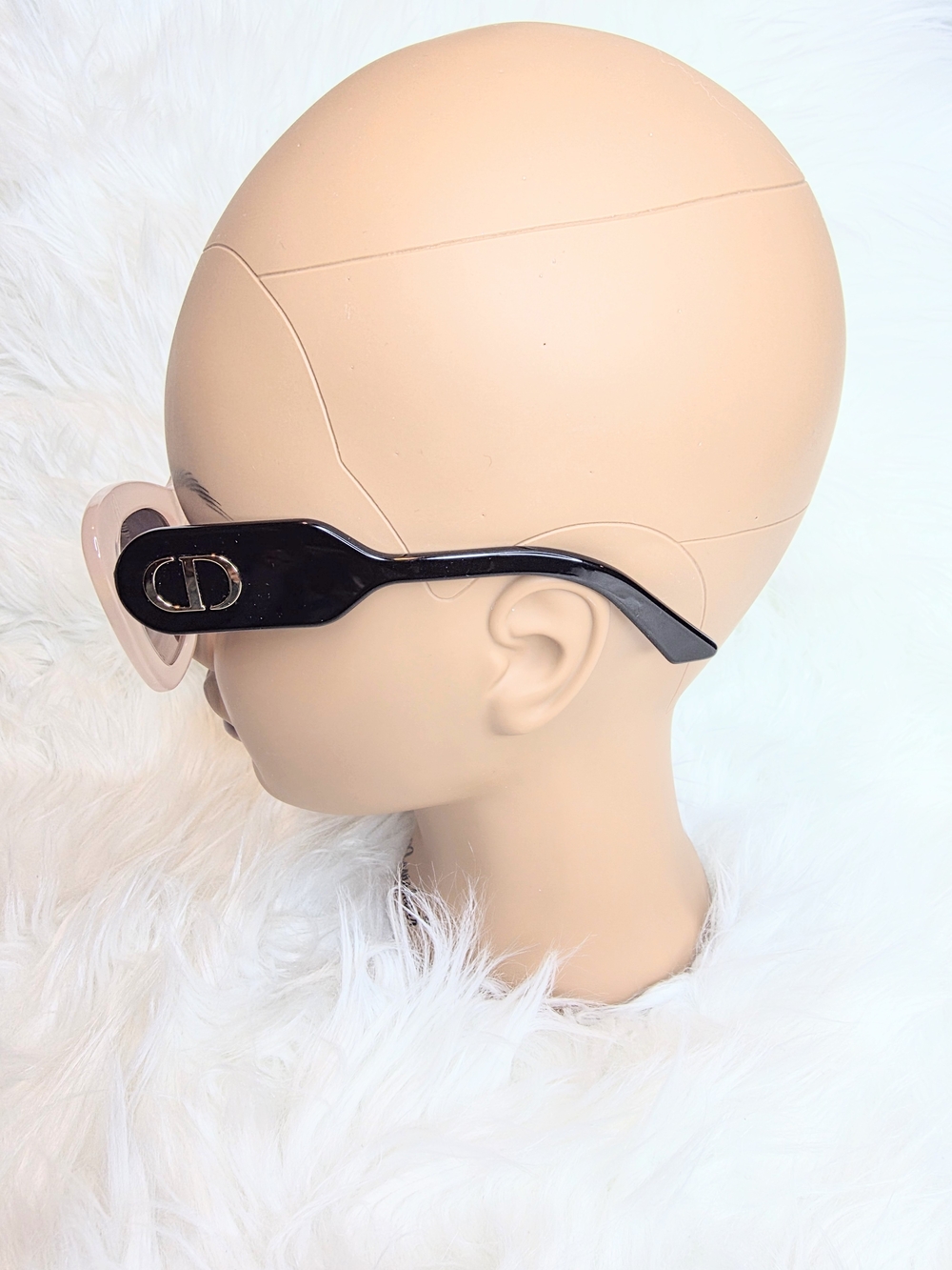 Christian Dior Bobby Acetate Pink Cat-Eye Sunglasses NIB Retail $485 Full Incl. - Picture 6 of 15